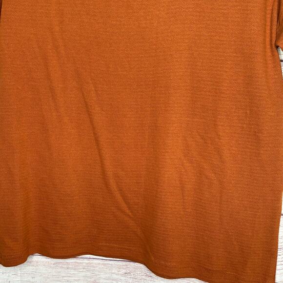 Sovreign Code Boys Rusty Orange Boys Short Sleeve Top Size Large 14/16 New - Picture 5 of 10